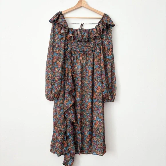 For love & lemons Brittany ditsy midi dress - Picture 4 of 8